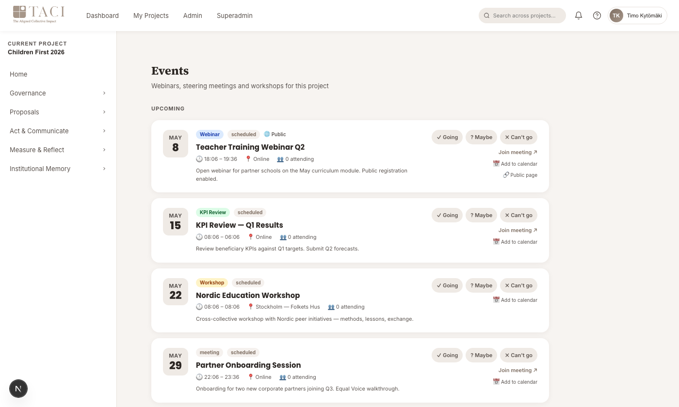 Events
